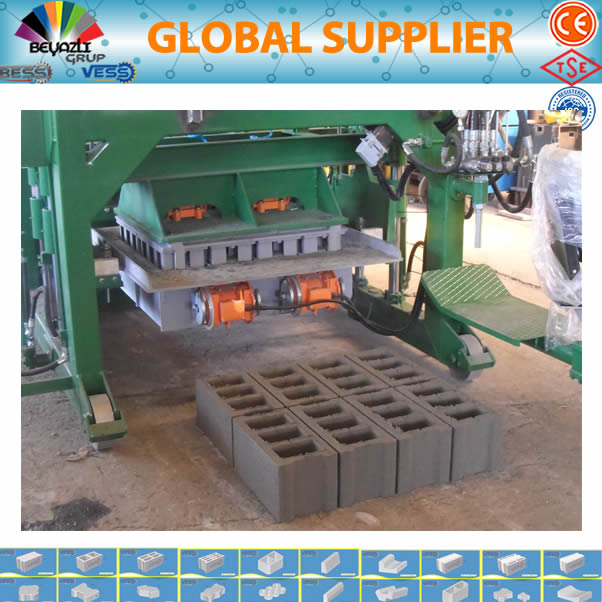 Manual Block Making Machine 3750 Hollow Blocks /H