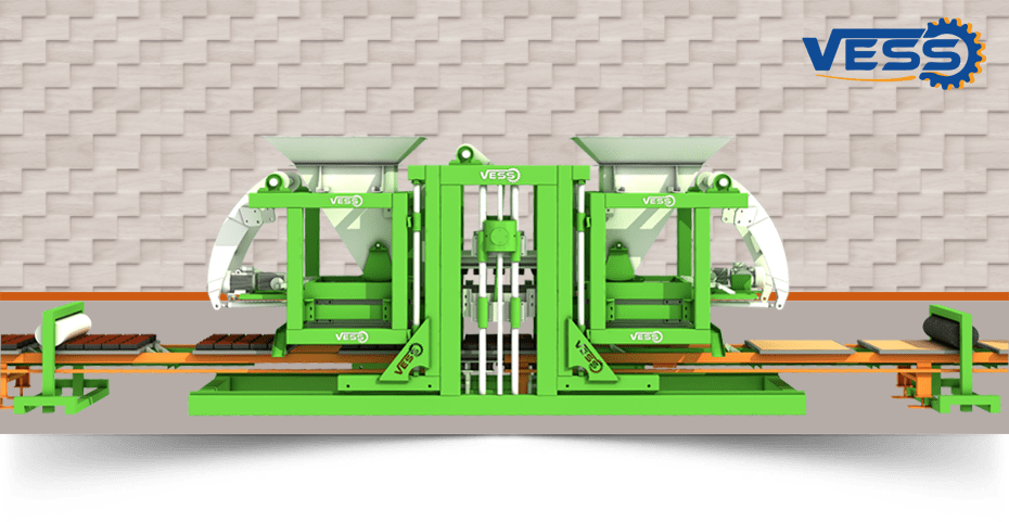 VESS 10.2 FULLY AUTOMATIC FINGER CAR PAVING BLOCK MACHINE