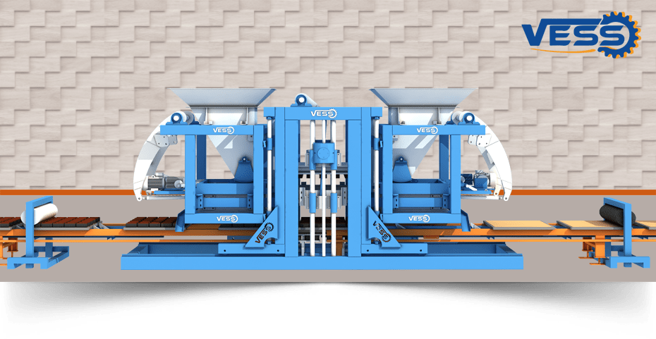 VESS 12.2 FULLY AUTOMATIC FINGER CAR PAVING BLOCK MACHINE