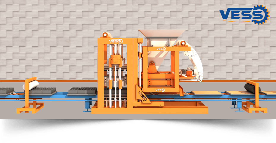 VESS 15.1 FULLY AUTOMATIC FINGER CAR HOLLOW BLOCK MACHINE