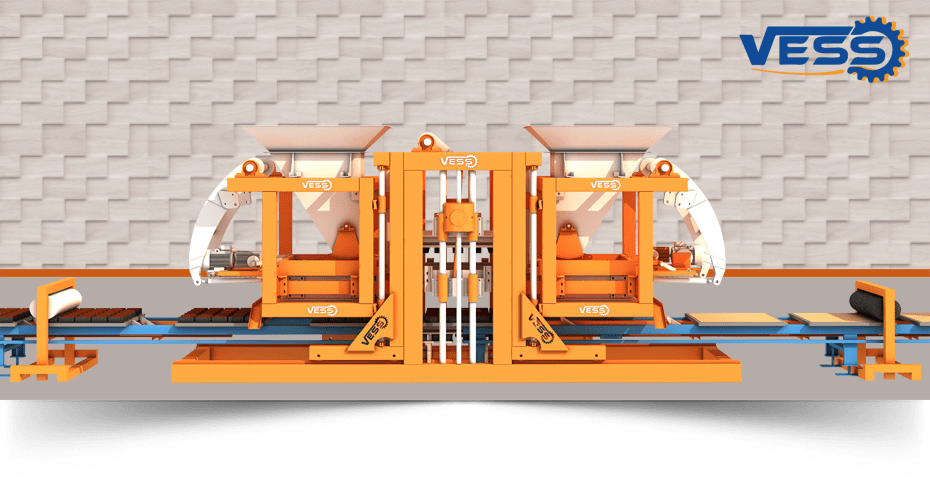 VESS 15.2 FULLY AUTOMATIC FINGER CAR PAVING BLOCK MACHINE