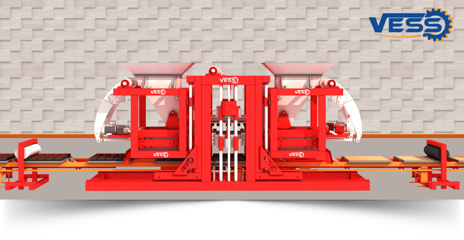 VESS 18.2 FULLY AUTOMATIC FINGER CAR PAVING BLOCK MACHINE