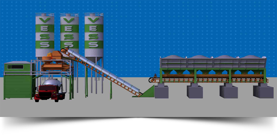 VESS 100 m³ / HOUR - CONCRETE PLANT