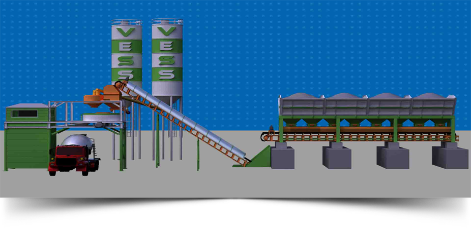 VESS 60 m³ / HOUR - CONCRETE PLANT