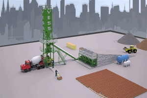 Fully Automatic Paving Block Machine