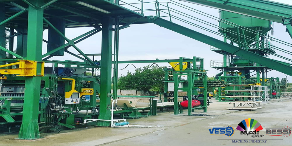 concrete plant concrete brick making machine hollow block machine paving block machine all in one machine