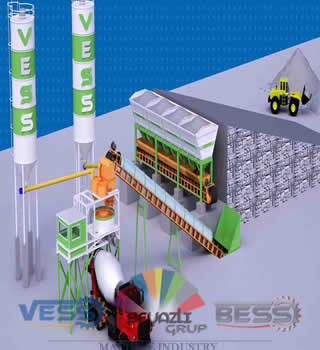 concrete mixing plant