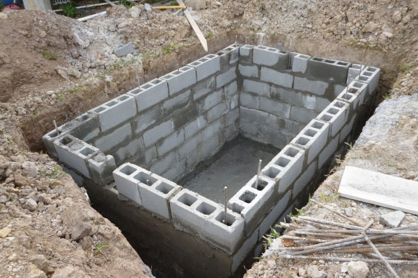 hollow block producing in Zambia