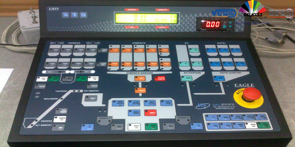 hydraulic block making machine PLC Unit