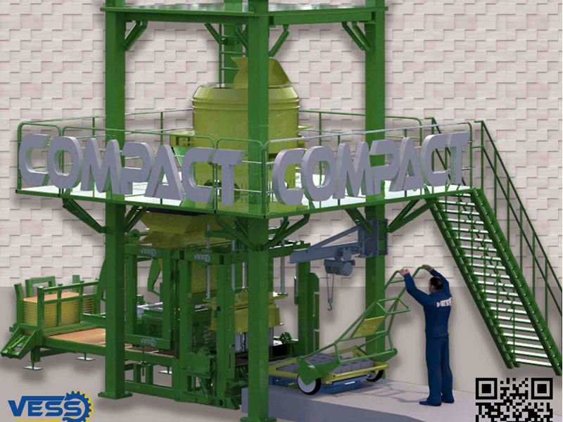 new generation compact machine concrete block making machine concrete mixing plantpaving block machine1
