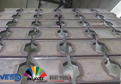 paver block mold interlock making mold ping block machine mold