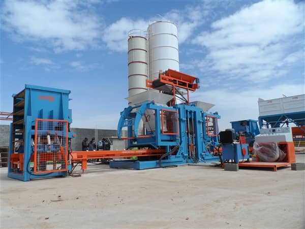 VESS 10.2 AUTOMATIC PAVING BLOCK MACHINE Plant